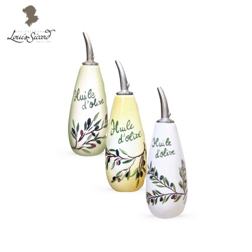 Petit Huilier Décor Olivier - Faïences Louis Sicard