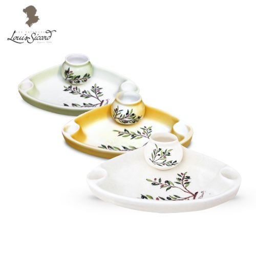 Service à Olive Décor Olivier - Faïences Louis Sicard