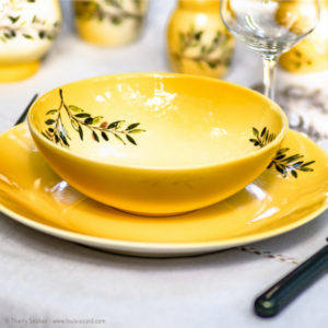 Service de Table - Collection Art de la Table Décor Olivier