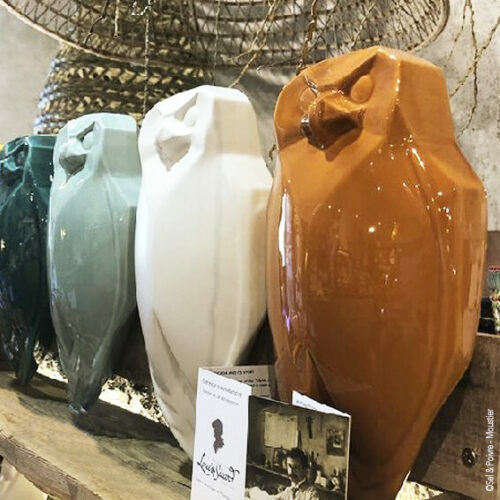 La Chouette - Décoration Murale - Faïences Louis Sicard