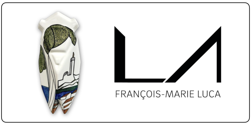 Cigale et Logo François-Marie Luca