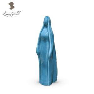 Marie-Bleu-Turquoise-Faiences-Louis-Sicard-Aubagne. Marie Bleu Turquoise - Effet Métal - Faïences Louis Sicard - Aubagne en Provence