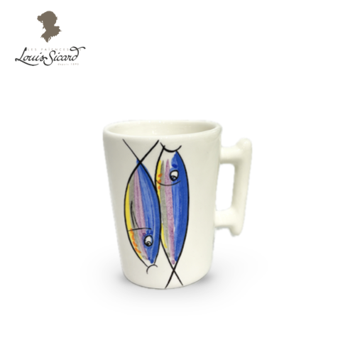 Tasse à Café - Collections Les Sardines - Faïences Louis Sicard