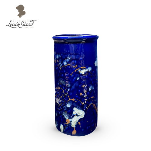 Brique à vin décor Impression Céleste - Pièce Unique - Faïences Louis Sicard