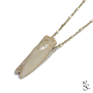 Bijou Cigale à porter - Couleur Platine - Faïences Louis Sicard