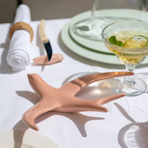 La Martinelle - Oiseau Mi Martinet - Mi hirondelle - Décoration en Faïence - Maison Louis Sicard